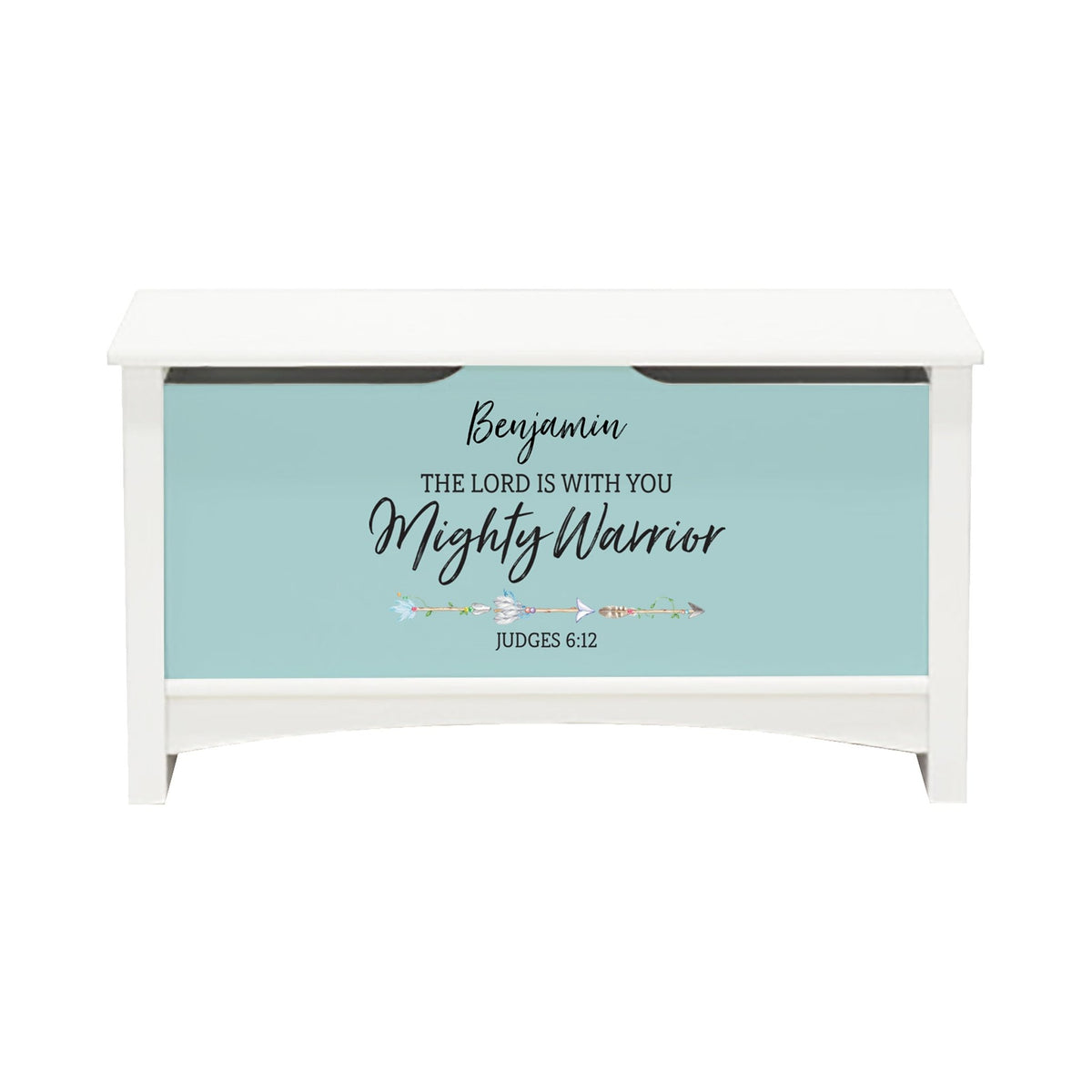 Personalized Room Organizer Toy Blanket Storage Chest Box - (BOYS AND GIRLS) - LifeSong Milestones