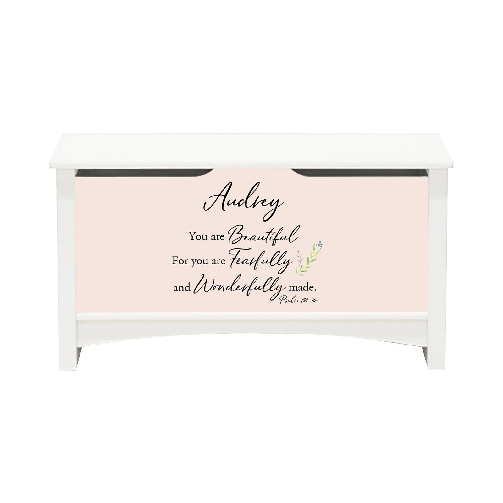 Personalized Room Organizer Toy Blanket Storage Chest Box - (BOYS AND GIRLS) - LifeSong Milestones