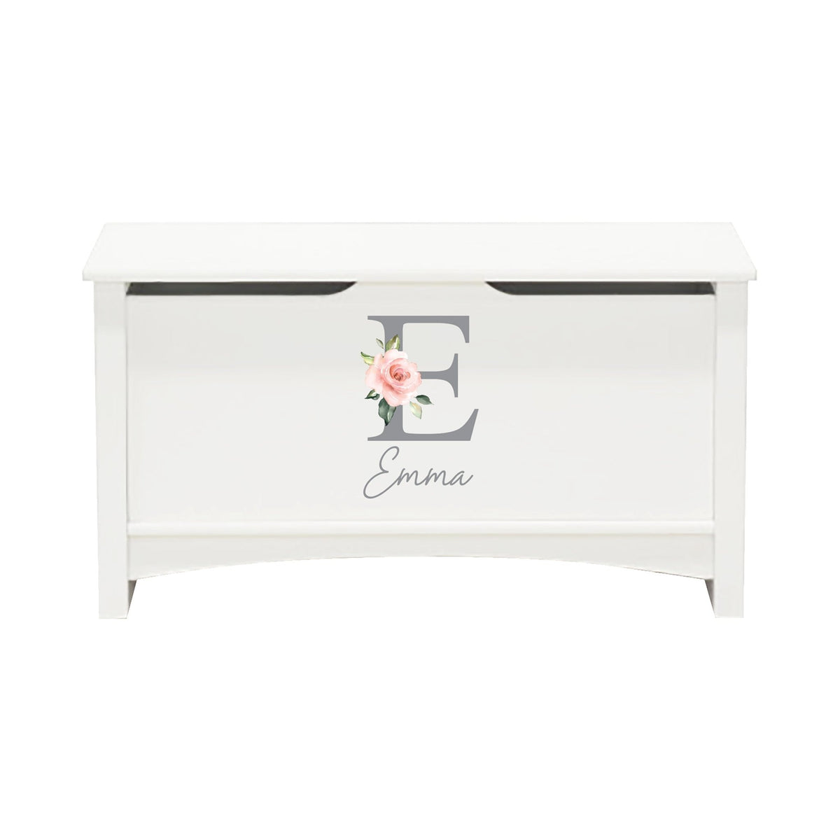 Personalized Room Organizer Toy Blanket Storage Chest Box - (GIRLS) - LifeSong Milestones