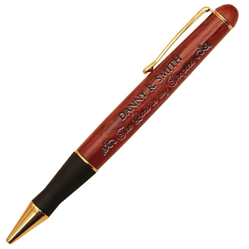 Personalized Rosewood Ball Point Pen - LifeSong Milestones