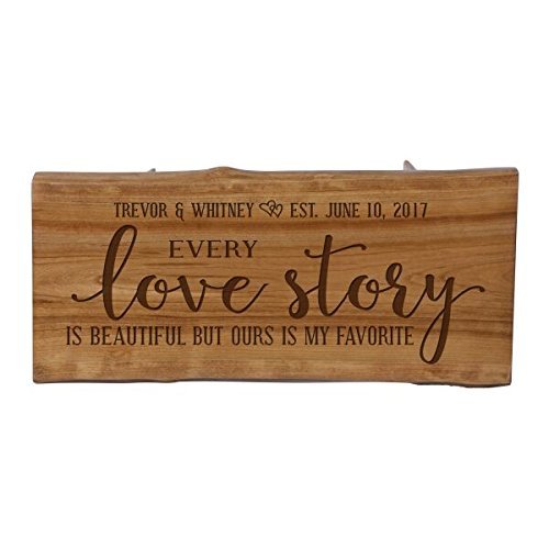 Personalized Solid Cherry Wood Step Stool 8 3/4" x 16" - LifeSong Milestones