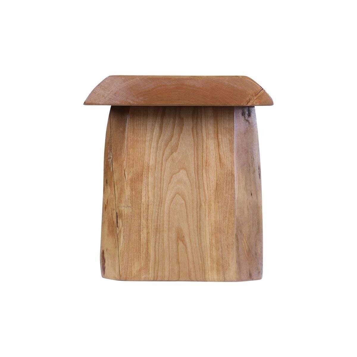 Personalized Solid Cherry Wood Step Stool 8 3/4" x 16" - LifeSong Milestones