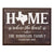 Personalized Texas State Home is Where the heart is Sign - LifeSong Milestones