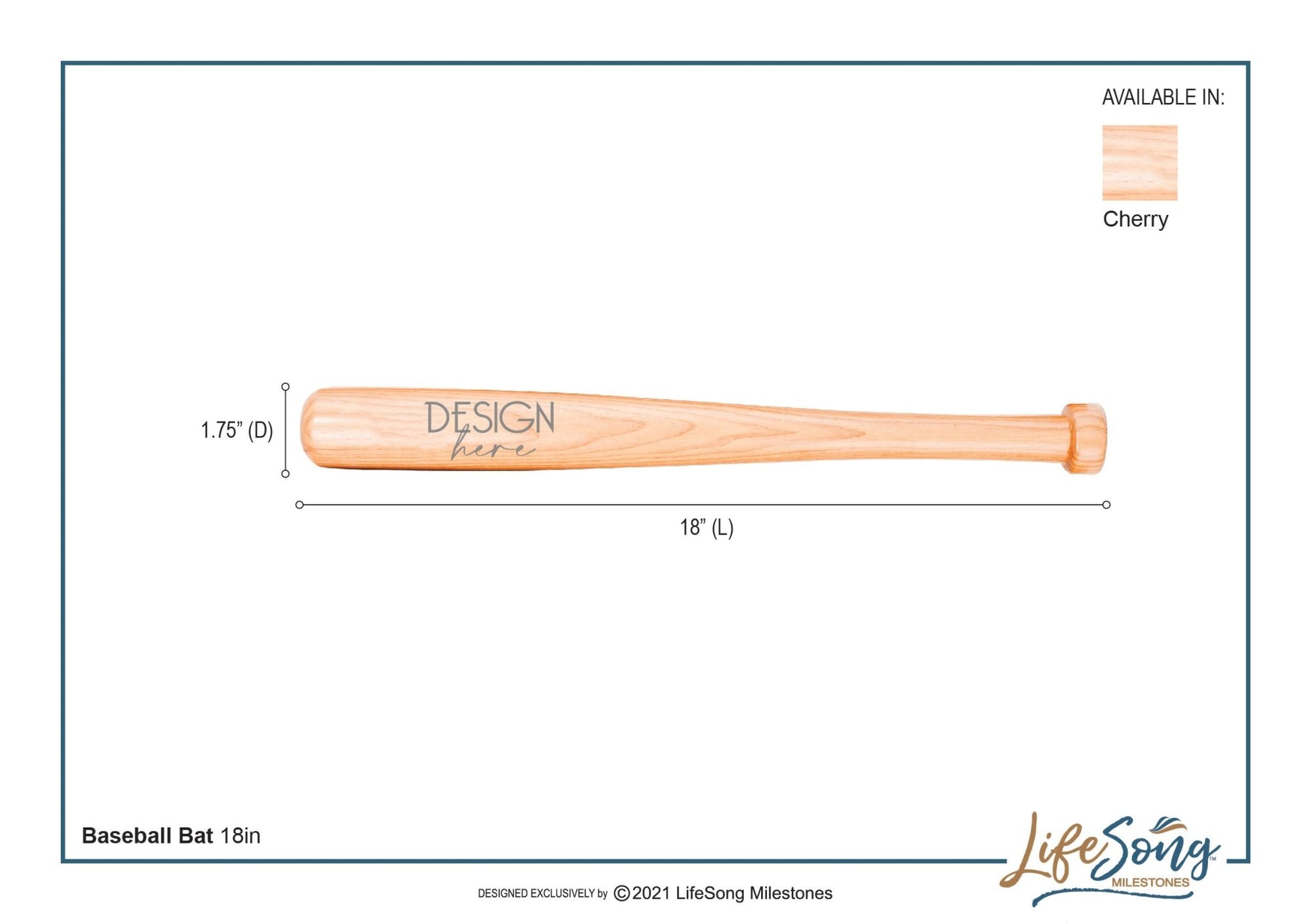 Personalized Unique Baby Announcement Décor Baseball Bat Shelf Décor - Pride And Joy - LifeSong Milestones