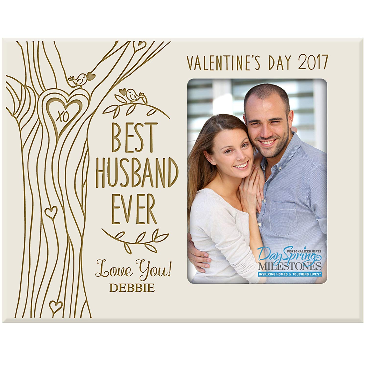 Personalized Valentine's Day Frames - Best Husband Ever - LifeSong Milestones