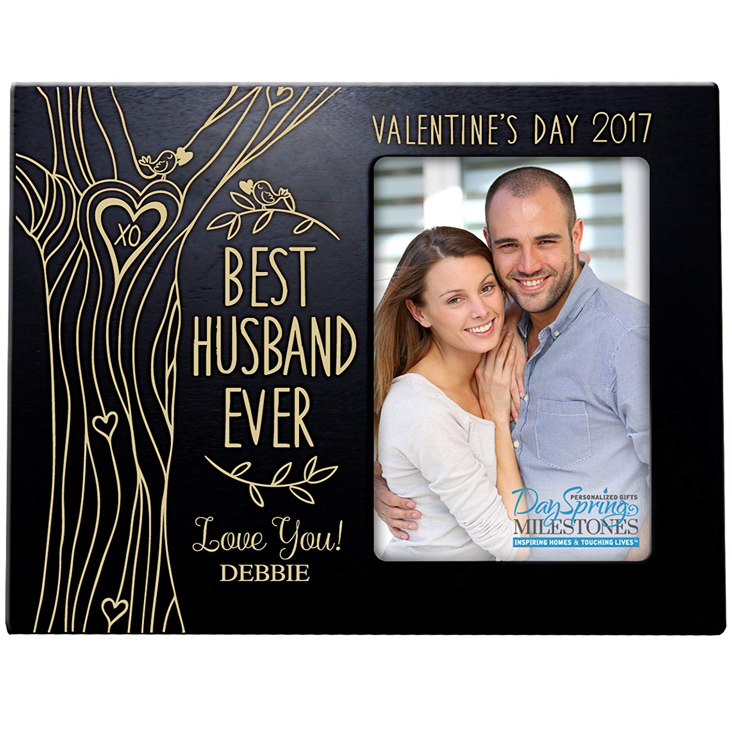 Personalized Valentine's Day Frames - Best Husband Ever - LifeSong Milestones