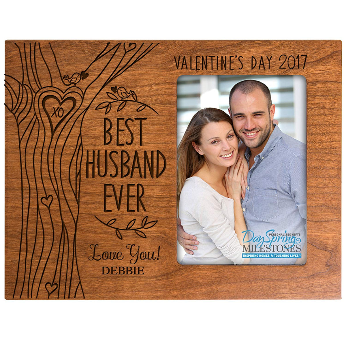 Personalized Valentine's Day Frames - Best Husband Ever - LifeSong Milestones