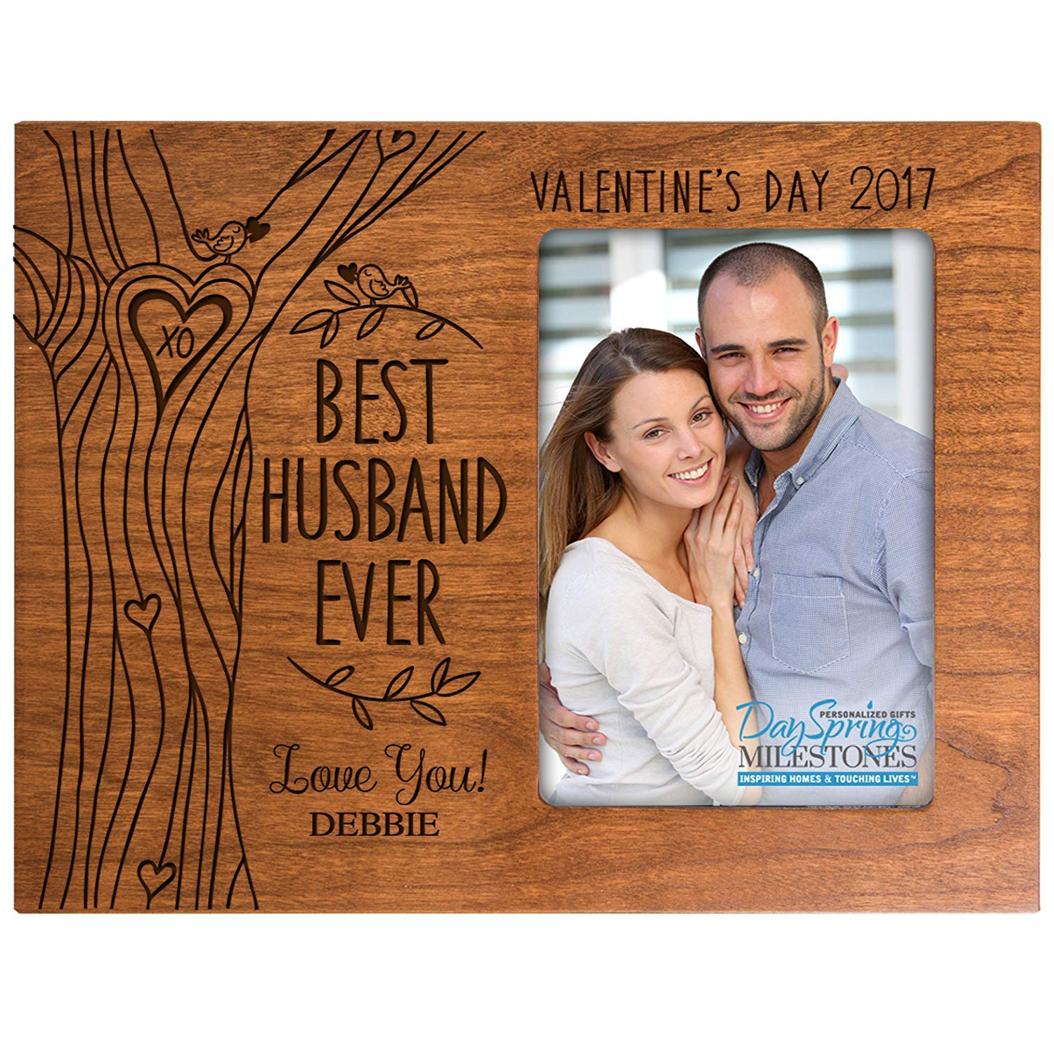 Personalized Valentine's Day Frames - Best Husband Ever - LifeSong Milestones