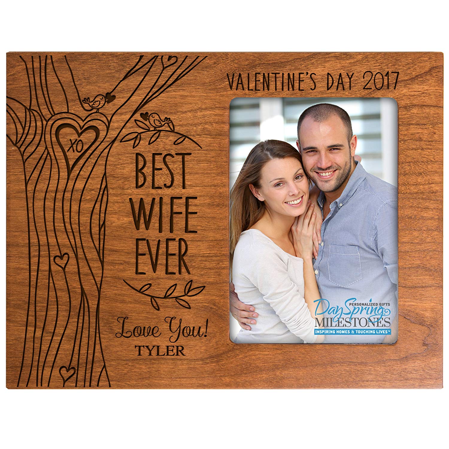 Personalized Valentine's Day Frames - Best Wife Ever - LifeSong Milestones
