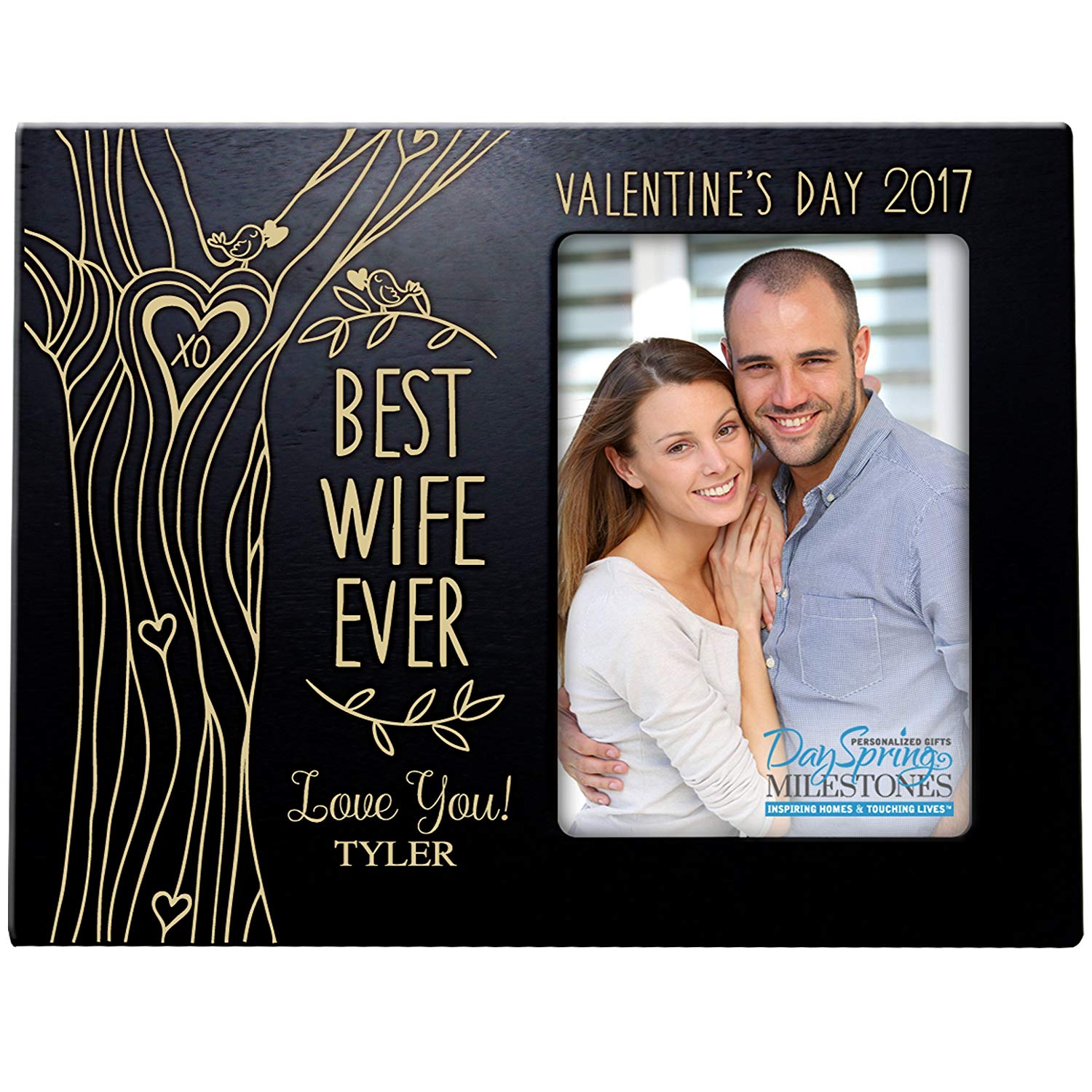 Personalized Valentine's Day Frames - Best Wife Ever - LifeSong Milestones