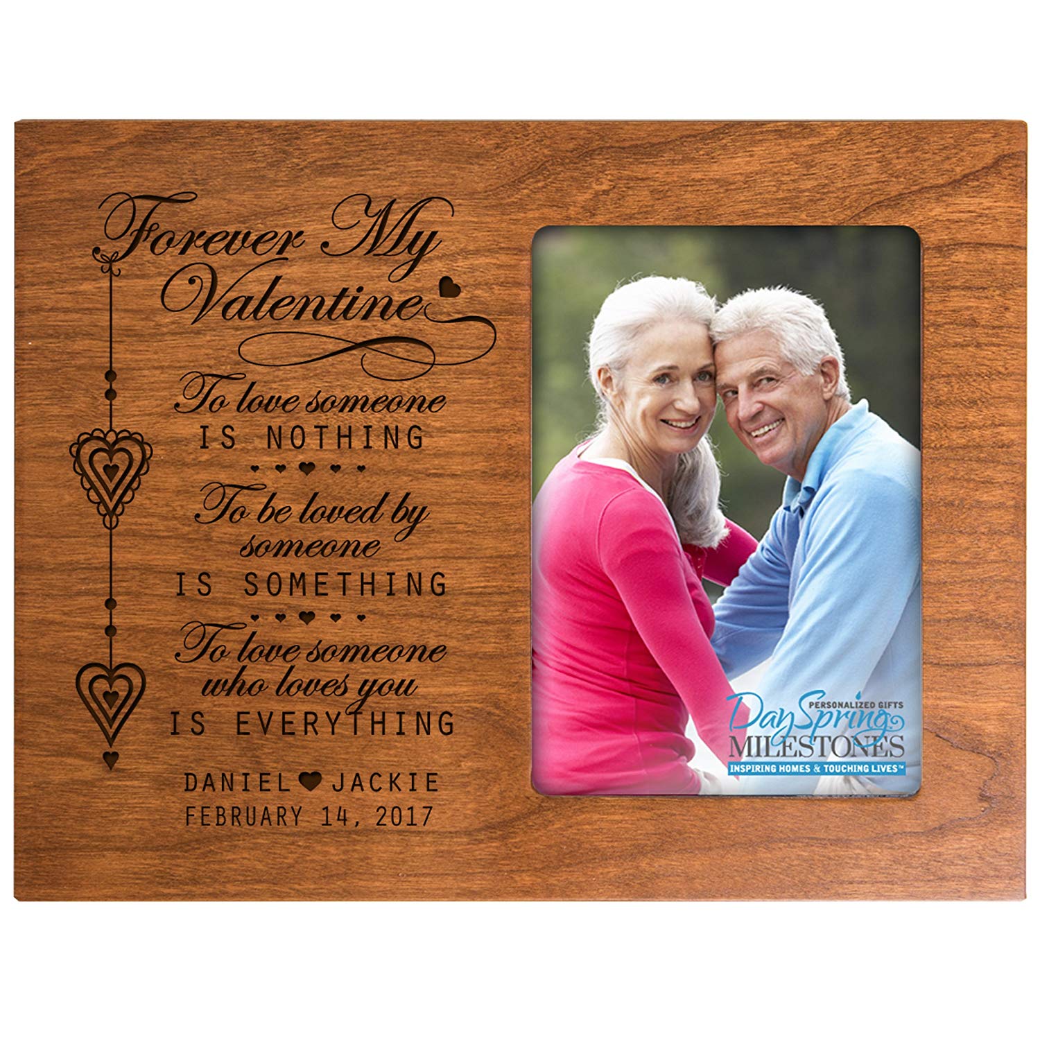 Personalized Valentine's Day Frames - Forever My Valentine - LifeSong Milestones