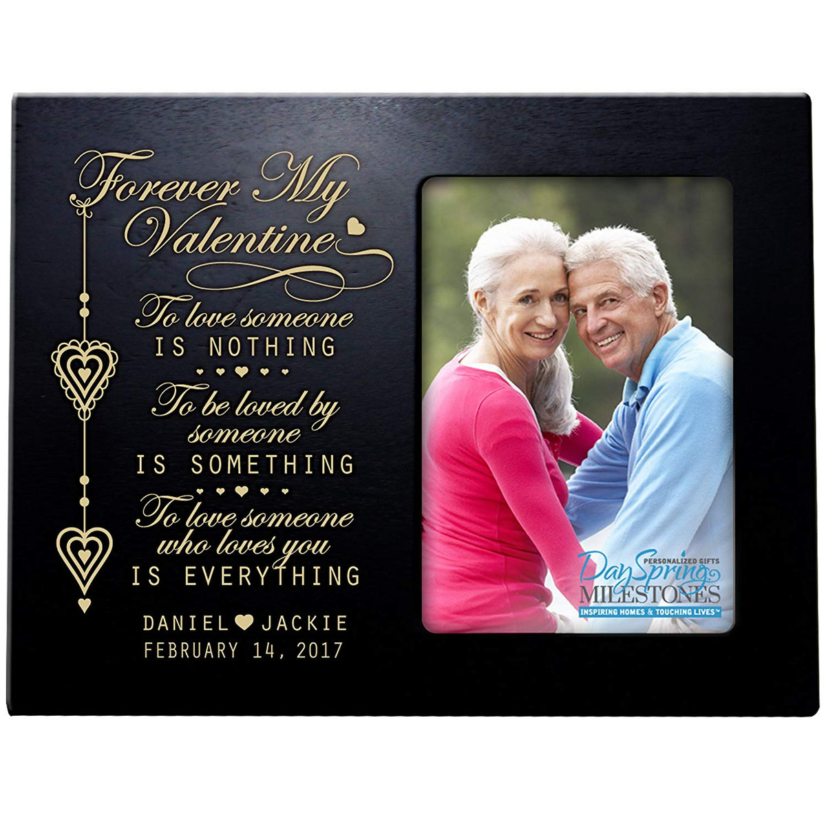 Personalized Valentine&#39;s Day Frames - Forever My Valentine - LifeSong Milestones