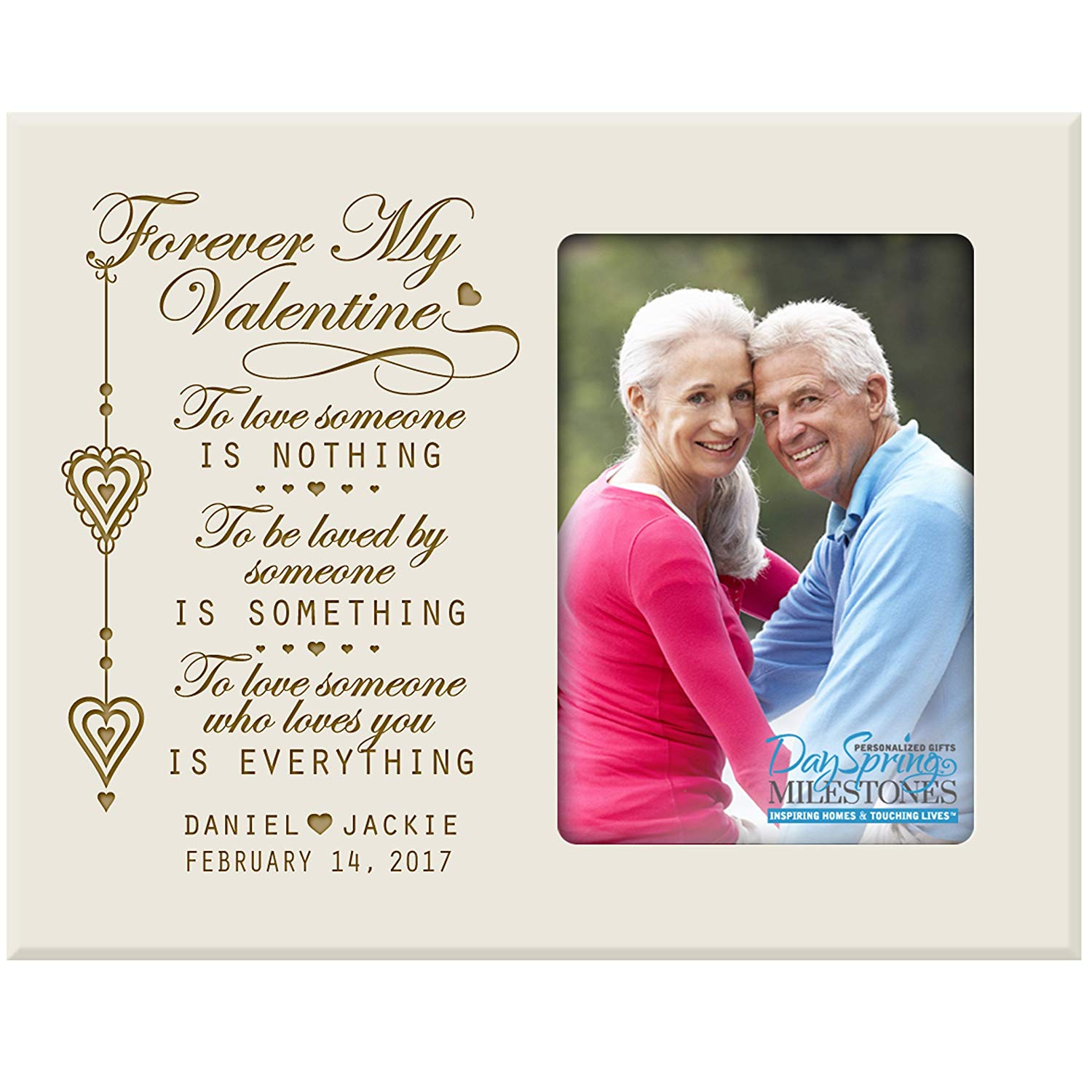 Personalized Valentine's Day Frames - Forever My Valentine - LifeSong Milestones