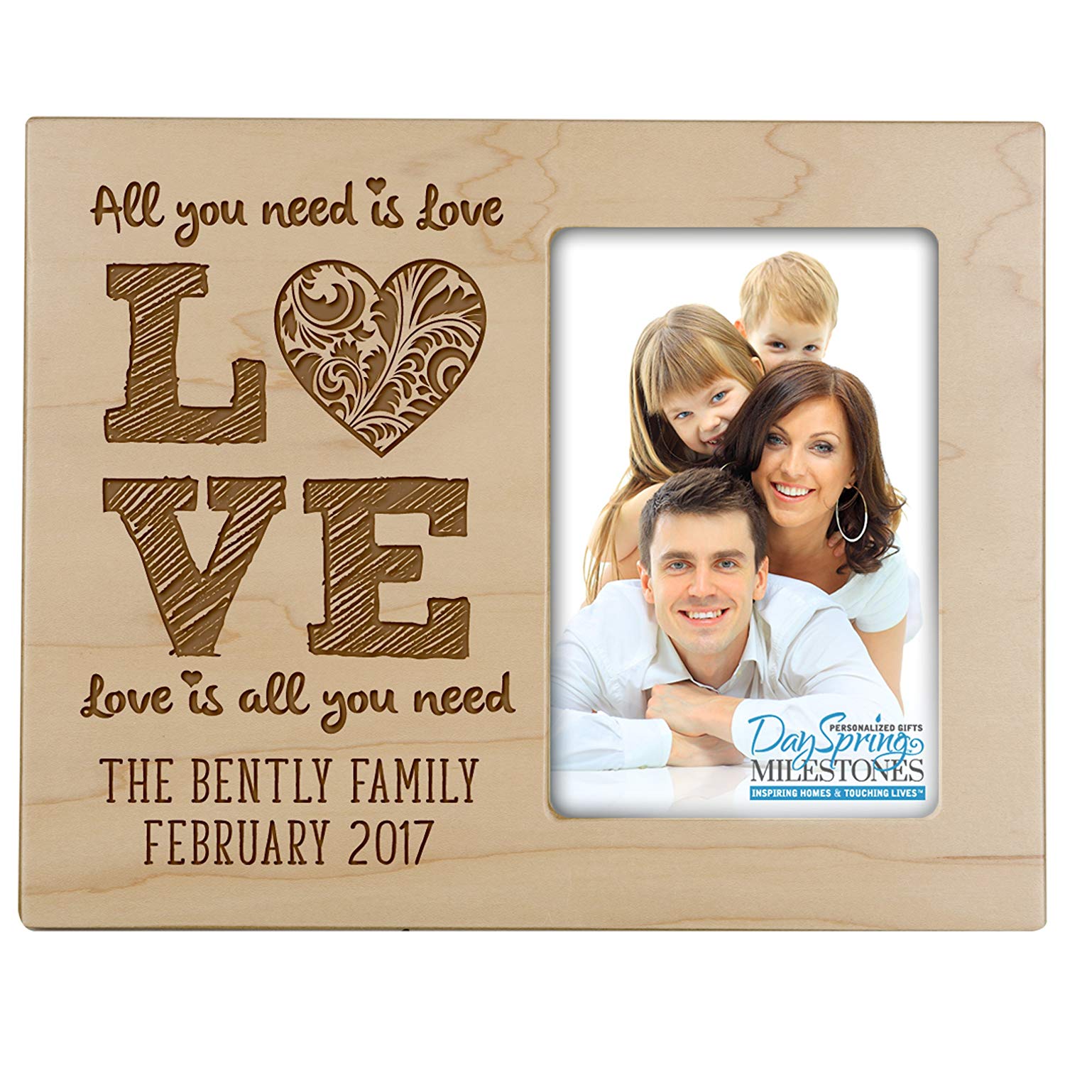 Personalized Valentine's Day Frames - Love - LifeSong Milestones