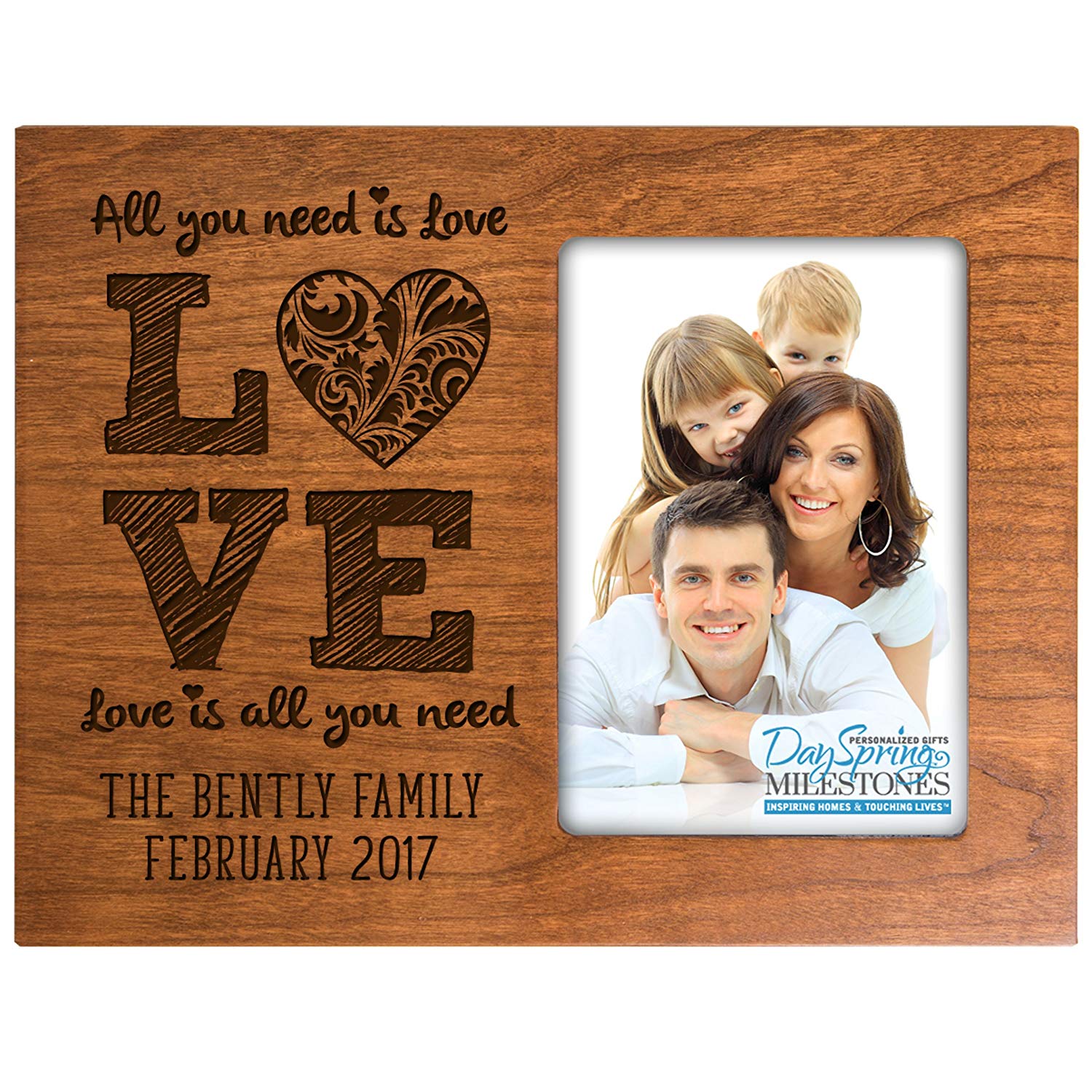 Personalized Valentine's Day Frames - Love - LifeSong Milestones