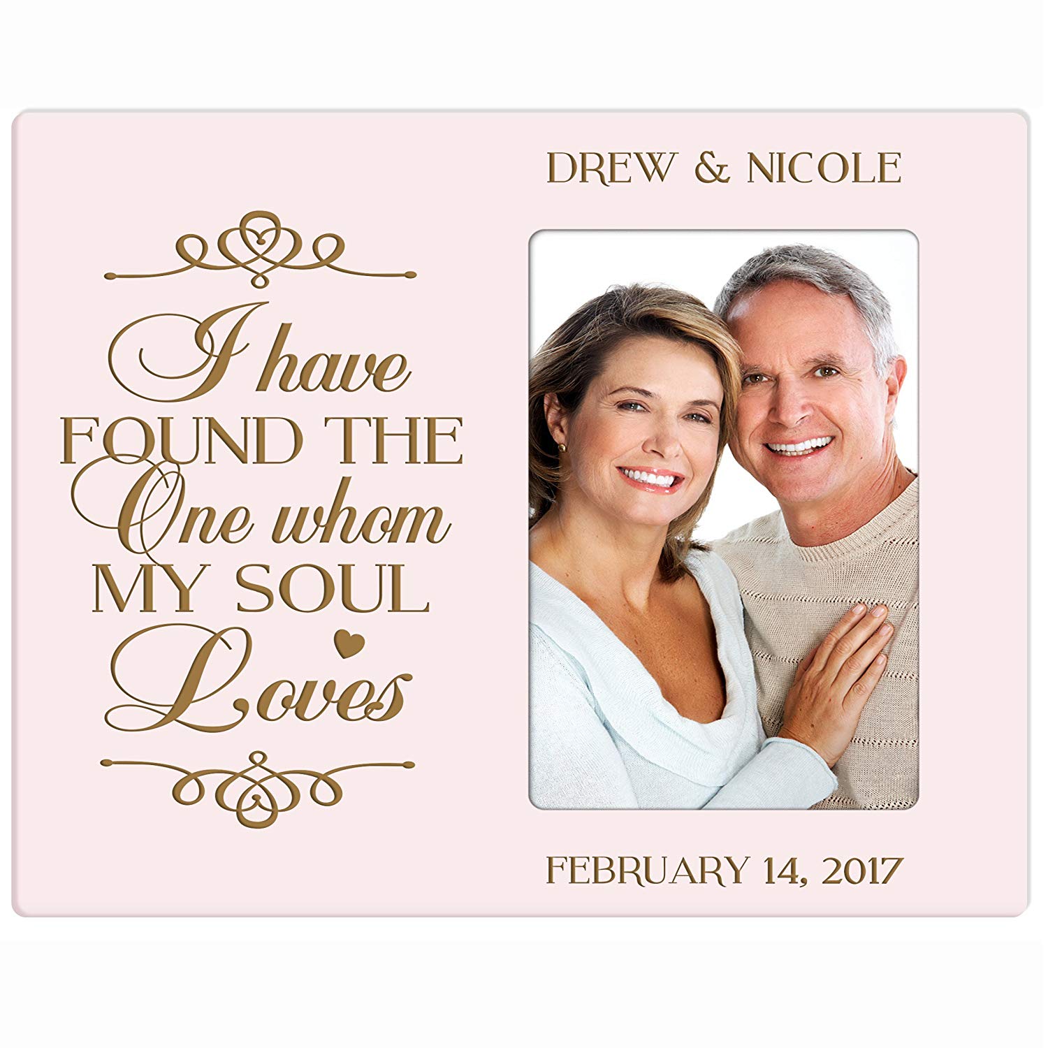 Personalized Valentine's Day Photo Frame - I Have Found The One - LifeSong Milestones