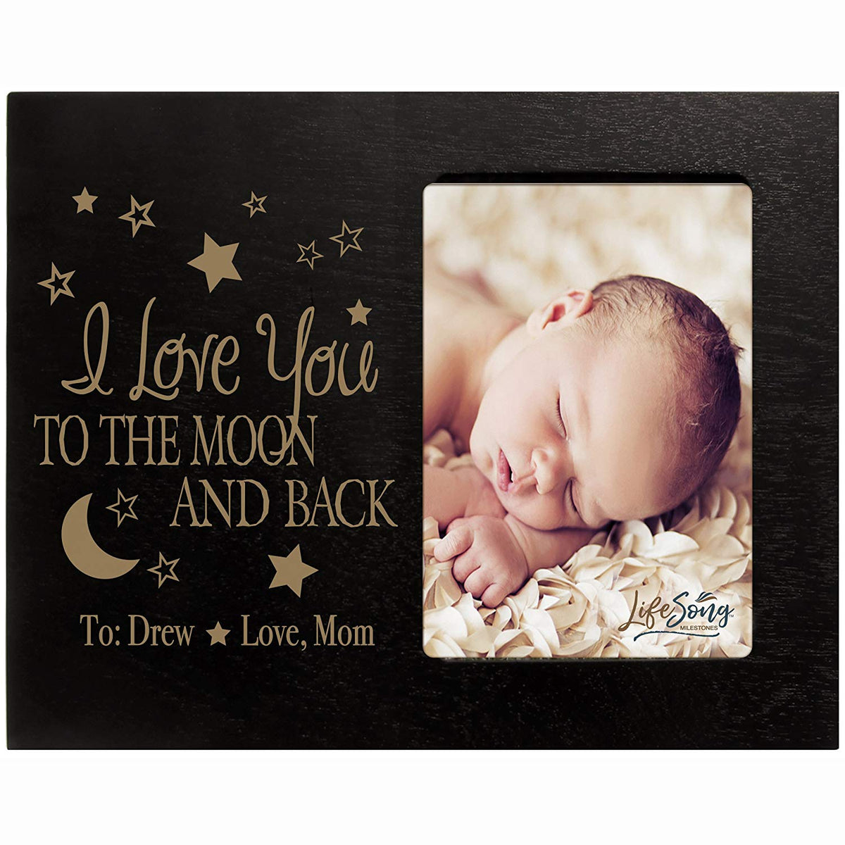Personalized Valentine&#39;s Day Photo Frame - I Love You - LifeSong Milestones