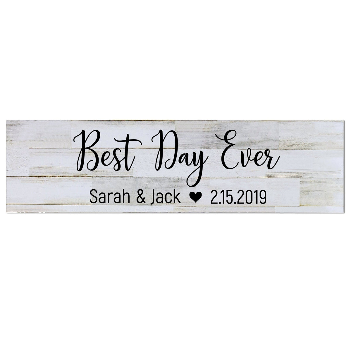 Personalized Wall Decor Family Established Signs - Best Day Ever - LifeSong Milestones