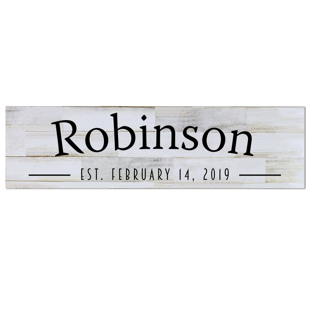 Personalized Wall Decor Family Established Signs - Established Date - LifeSong Milestones