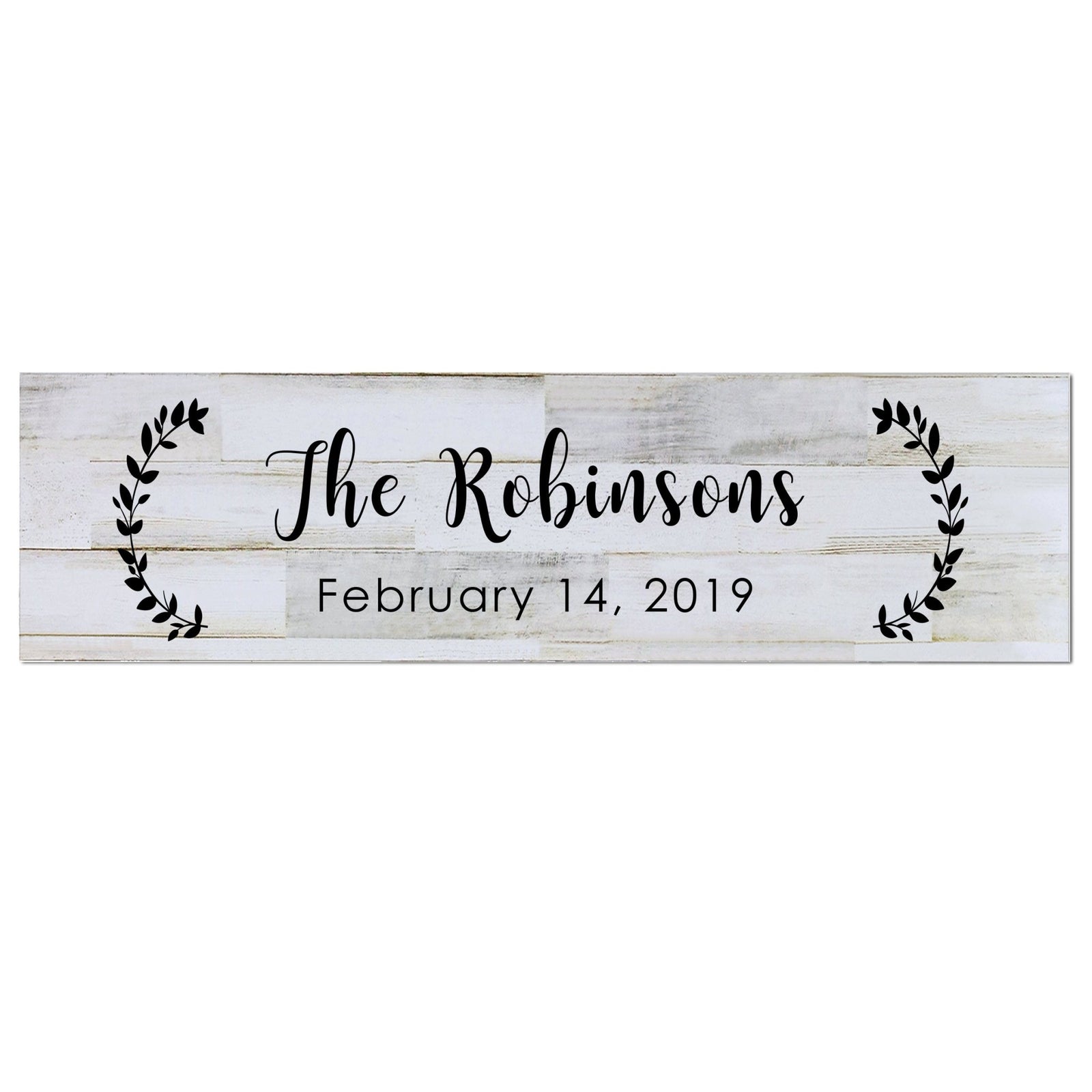 Personalized Wall Decor Family Established Signs - Established Date - LifeSong Milestones