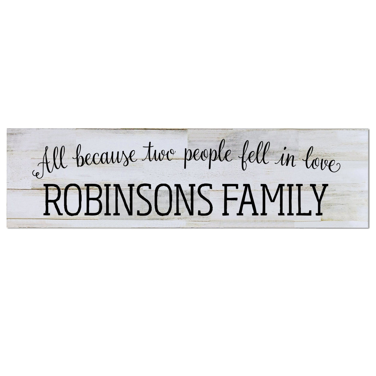 Personalized Wall Decor Family Established Signs - Established Date - LifeSong Milestones