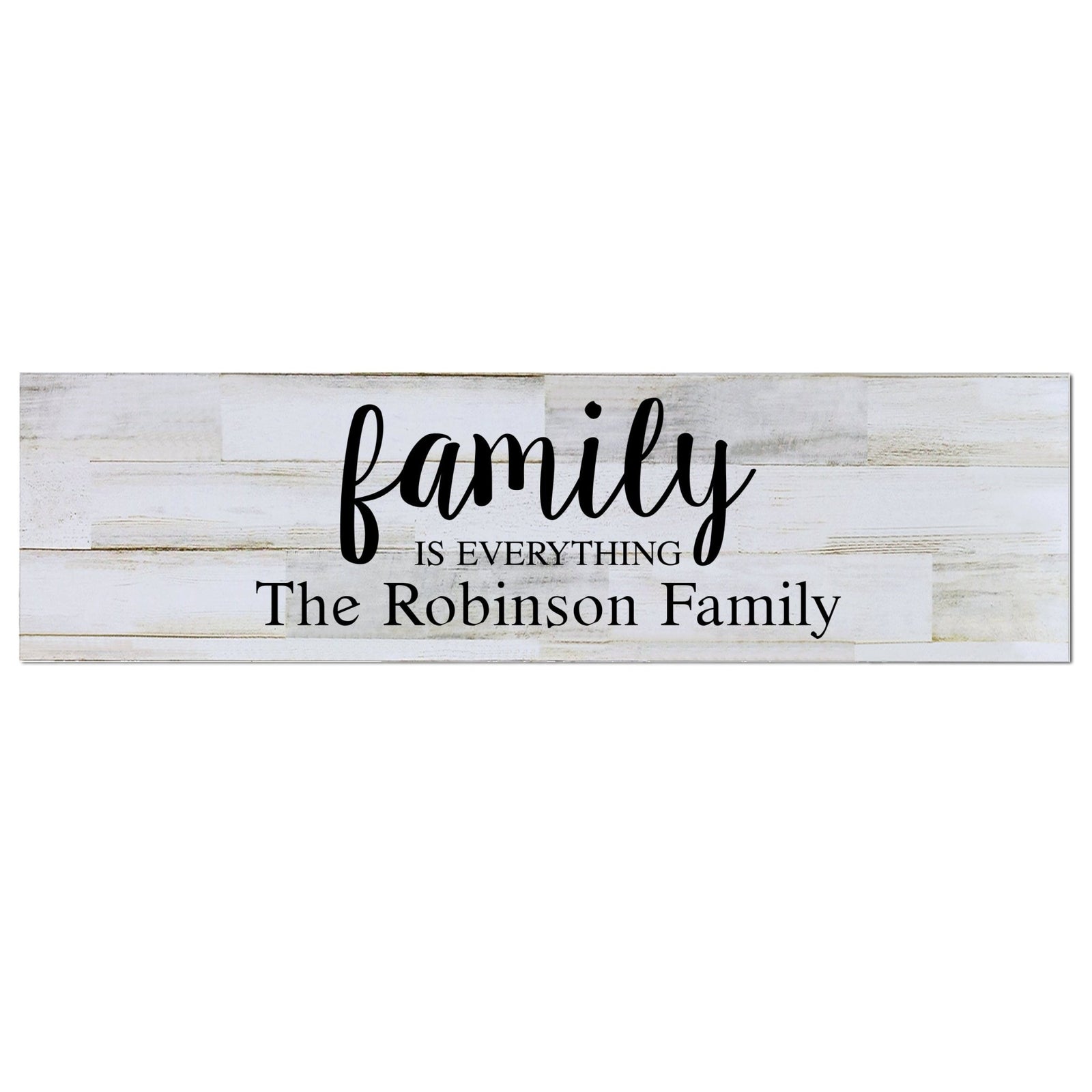 Personalized Wall Decor Family Established Signs -Family Is Everything - LifeSong Milestones