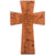 Personalized Wedding Gifts Engraved wall cross - Today I Will - LifeSong Milestones
