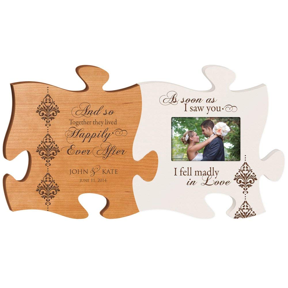 Personalized Wedding Picture Frame Lived Happily Ever After - LifeSong Milestones