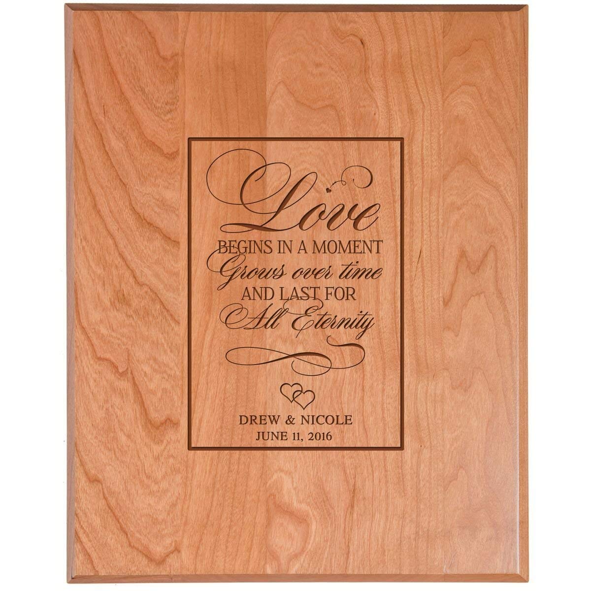 Personalized Wedding Plaque Sign - LifeSong Milestones