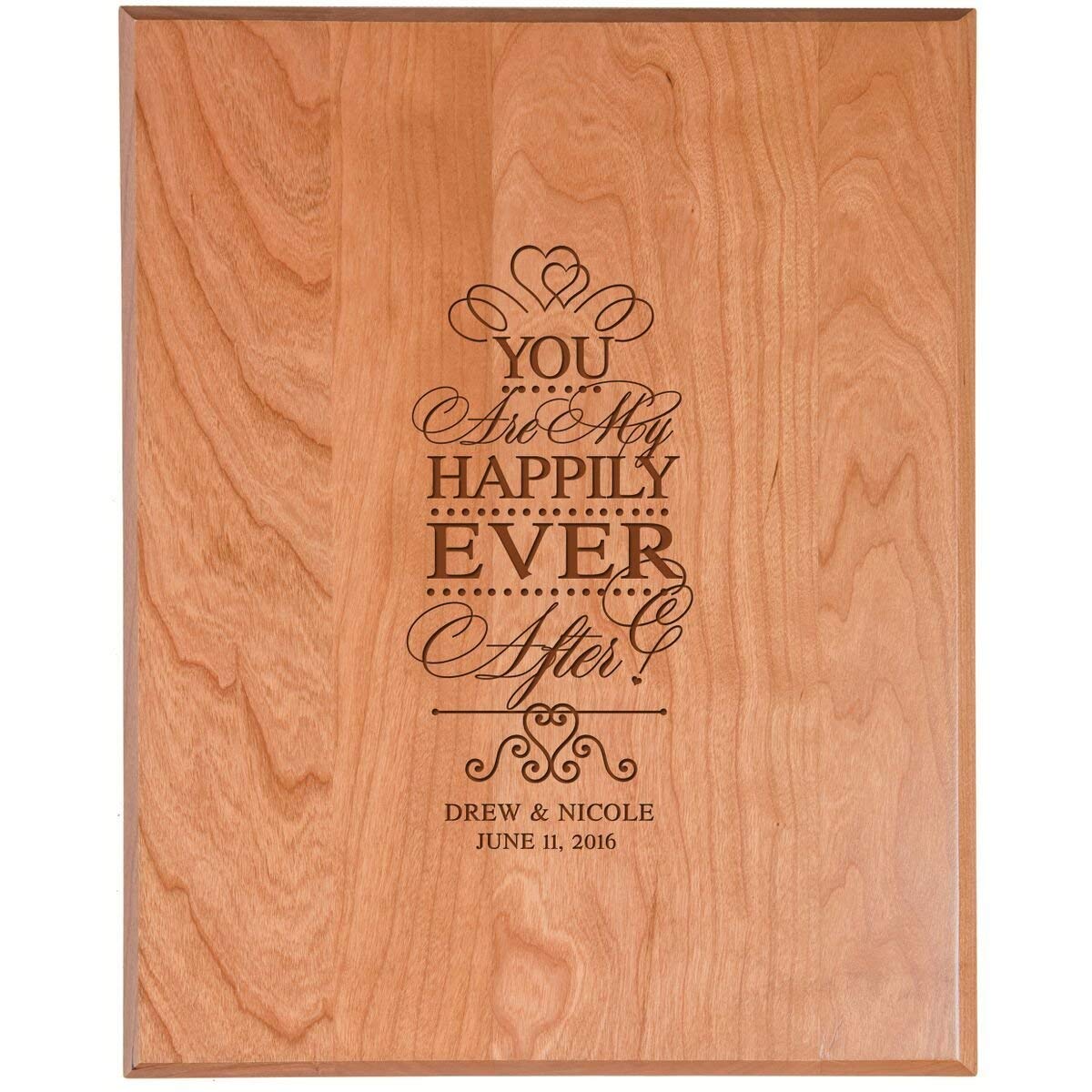 Personalized Wedding Plaque Sign - LifeSong Milestones