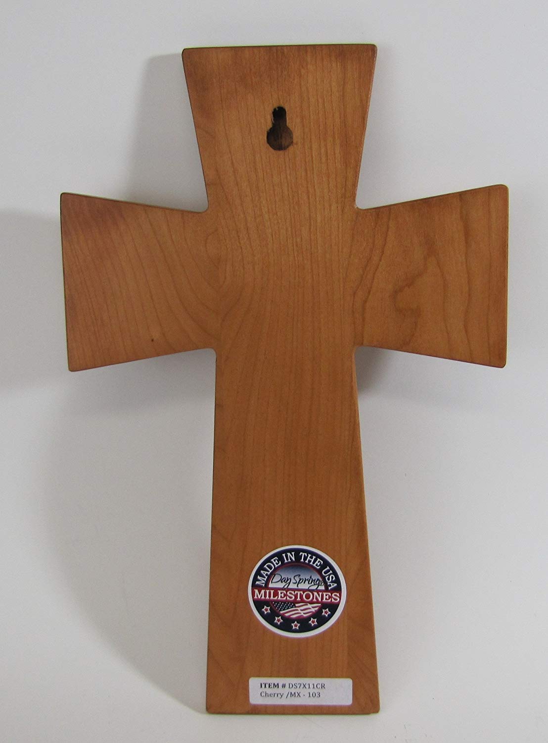 Personalized Wood Wall Cross Birthday Gift for Grandma - Place Within Our Hearts - LifeSong Milestones