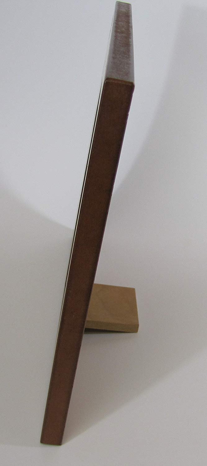 Personalized Wooden Memorial 8x10 Picture Frame holds 4x6 photo God Has You - LifeSong Milestones