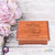 Personalized Wooden Memorial Jewelry Box Organizer 11.5x8.25 – When Tomorrow Starts Without Me - LifeSong Milestones