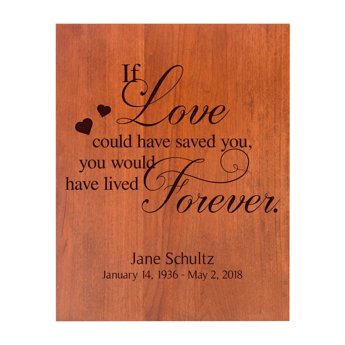 Custom Memorial Handcrafted Wooden Keepsake Scattering Urn Box