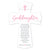 Personalized Wooden Wall Cross for Goddaughter - LifeSong Milestones