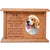 Pet Cremation Keepsake Photo Frame & Urn Box Holds 2x3 Photo A Heart Of Gold - LifeSong Milestones