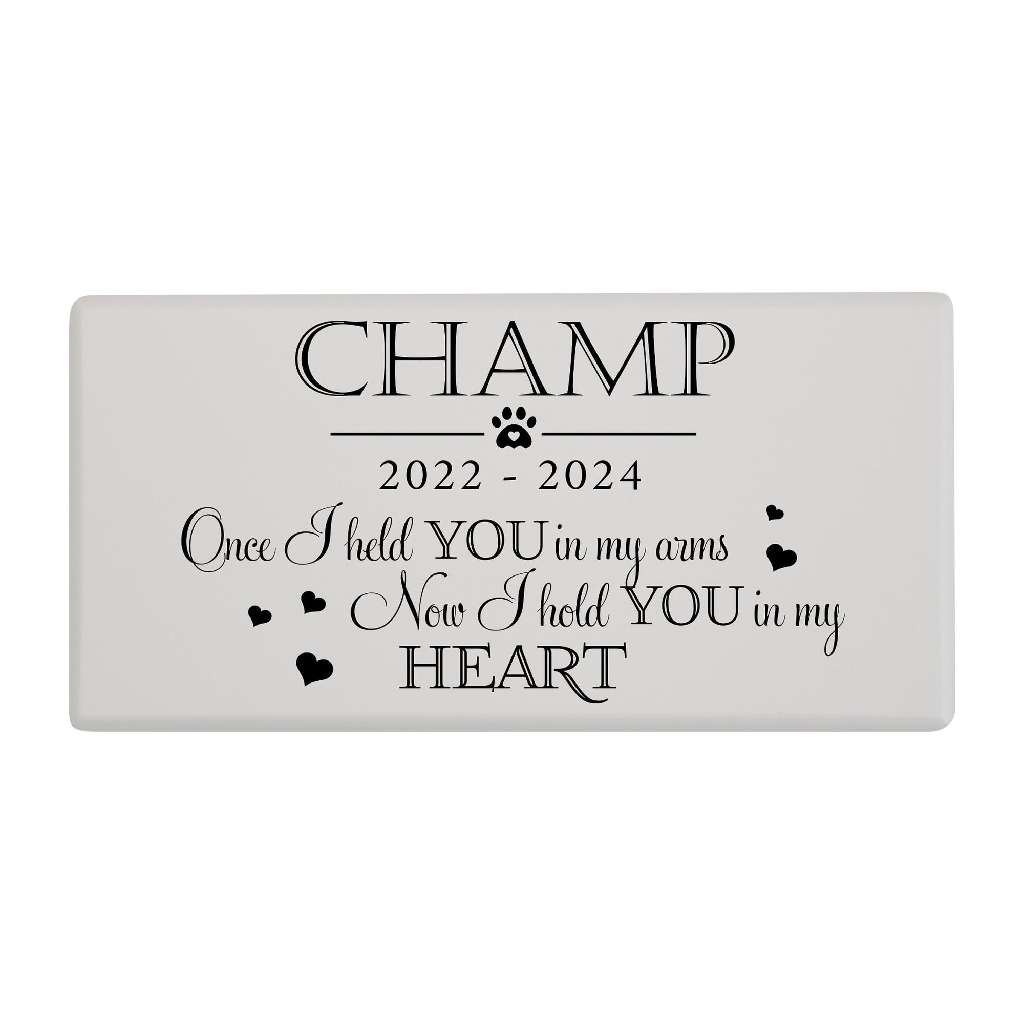 Pet Cremation Urns for Dogs and Cats Ashes – Wooden Memorial Keepsake Urn Box - Once I Held You - LifeSong Milestones