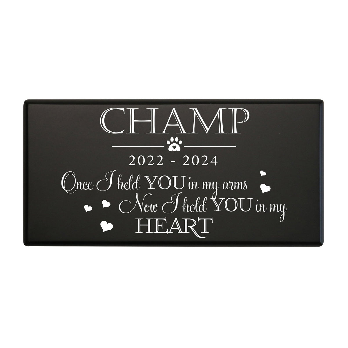 Pet Cremation Urns for Dogs and Cats Ashes – Wooden Memorial Keepsake Urn Box - Once I Held You - LifeSong Milestones