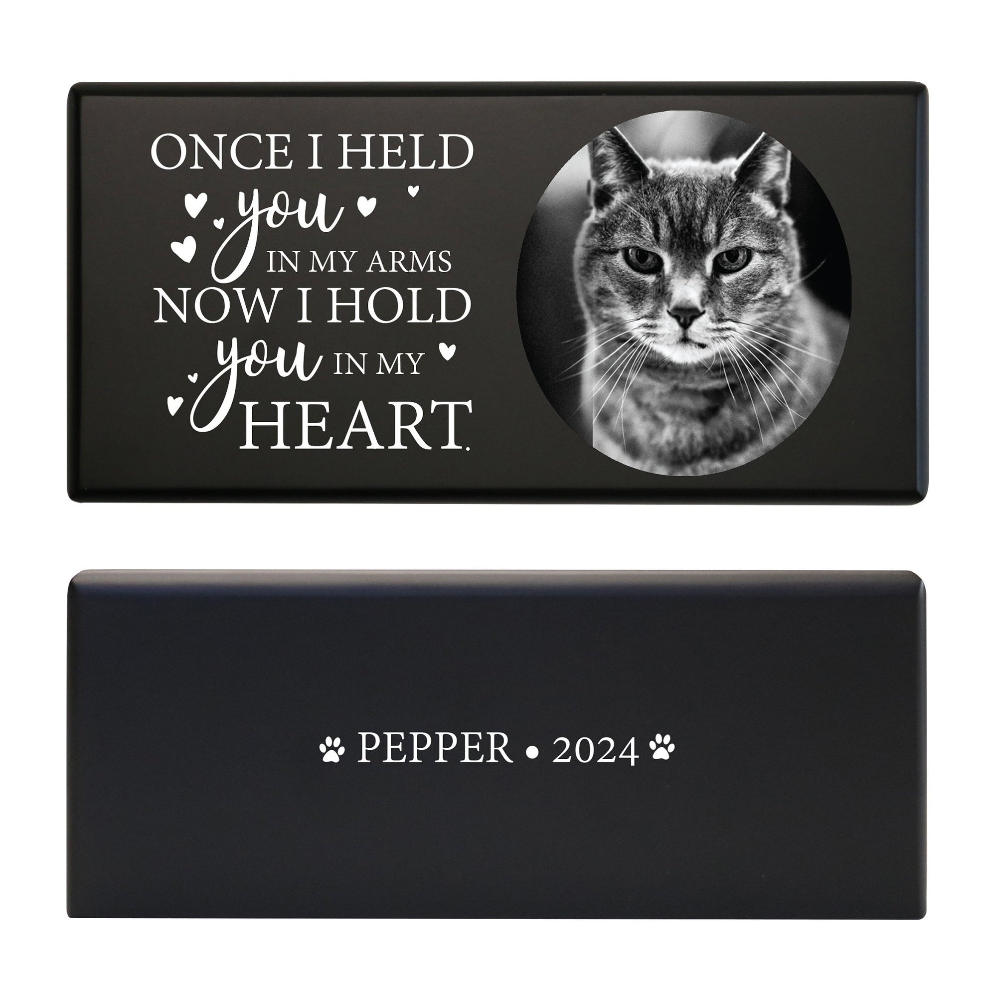 Pet Cremation Urns for Dogs and Cats Ashes – Wooden Memorial Keepsake Urn Box - Once I Held You - LifeSong Milestones