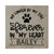 Pet Memorial Ceramic Tile Trivet - No Longer By My Side - LifeSong Milestones