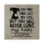Pet Memorial Ceramic Tile Trivet - You May Have Left My Life (Dog) - LifeSong Milestones