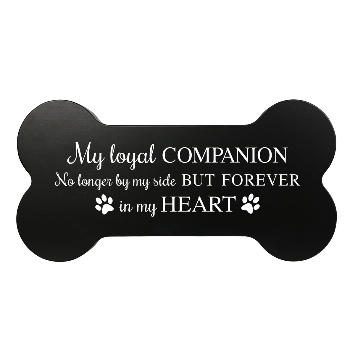 Pet Memorial Dog Bone Cremation Urn for Dog - My Loyal Companion - LifeSong Milestones
