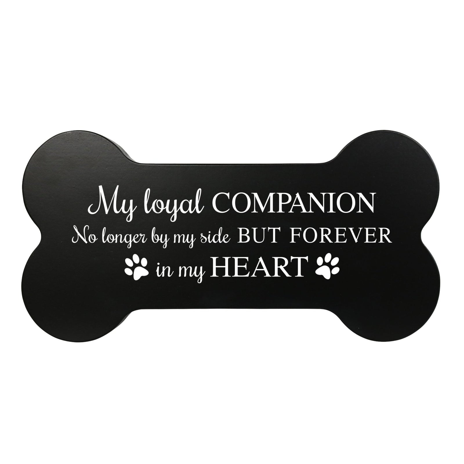 Pet Memorial Dog Bone Cremation Urn for Dog - My Loyal Companion - LifeSong Milestones