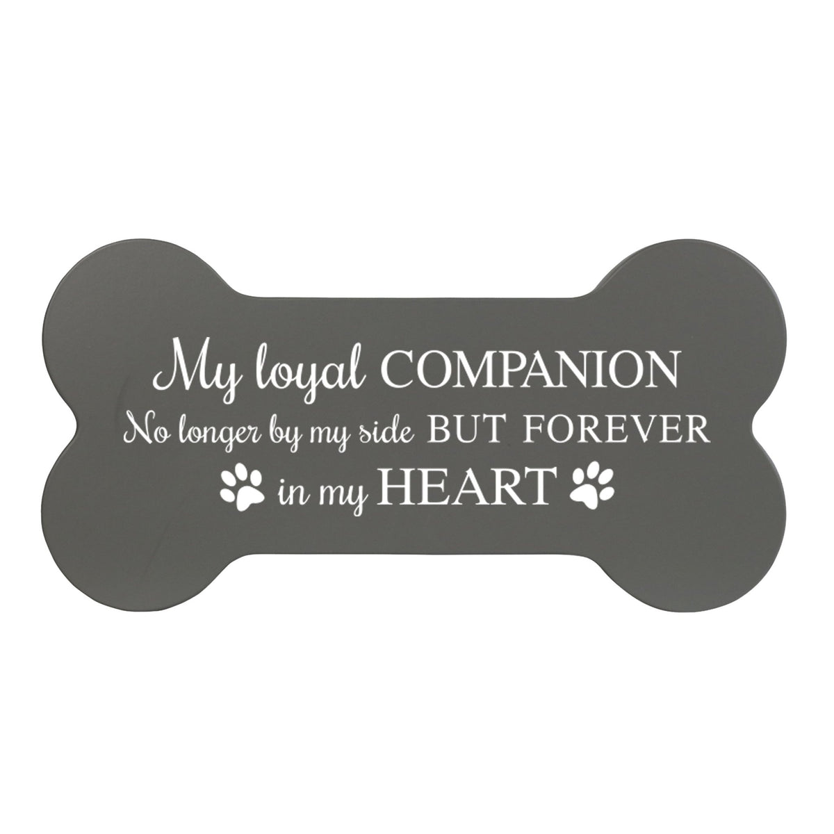 Pet Memorial Dog Bone Cremation Urn for Dog - My Loyal Companion - LifeSong Milestones