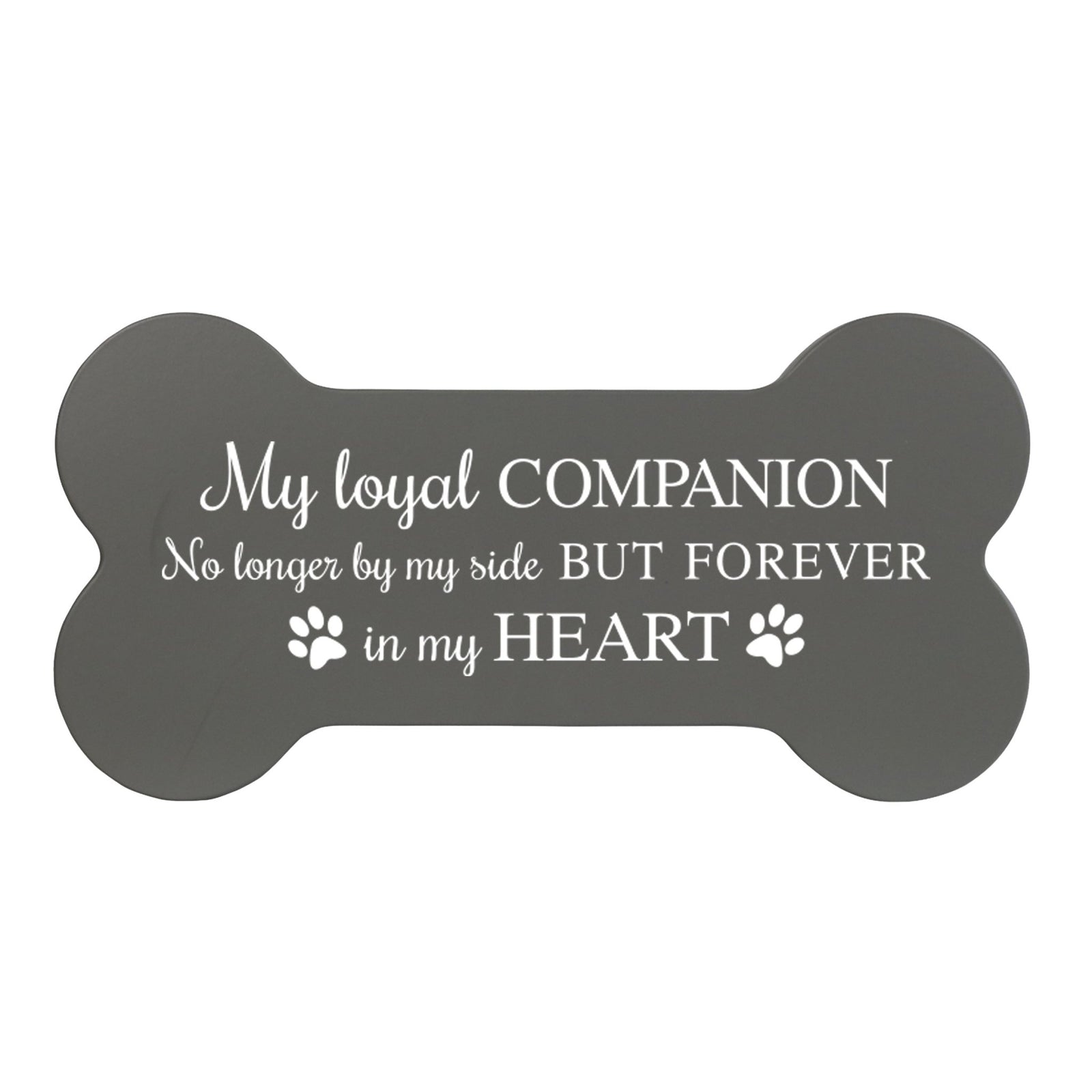 Pet Memorial Dog Bone Cremation Urn for Dog - My Loyal Companion - LifeSong Milestones