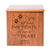 Pet Memorial Keepsake Cremation Urn Box for Dog or Cat - You Left Your Paw Prints - LifeSong Milestones