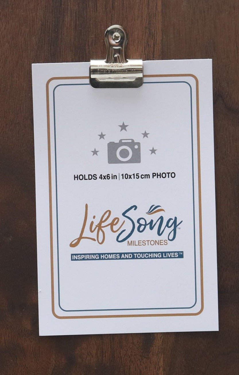 Pet Memorial Photo Clip Board - Gone But Not Forgotten - LifeSong Milestones