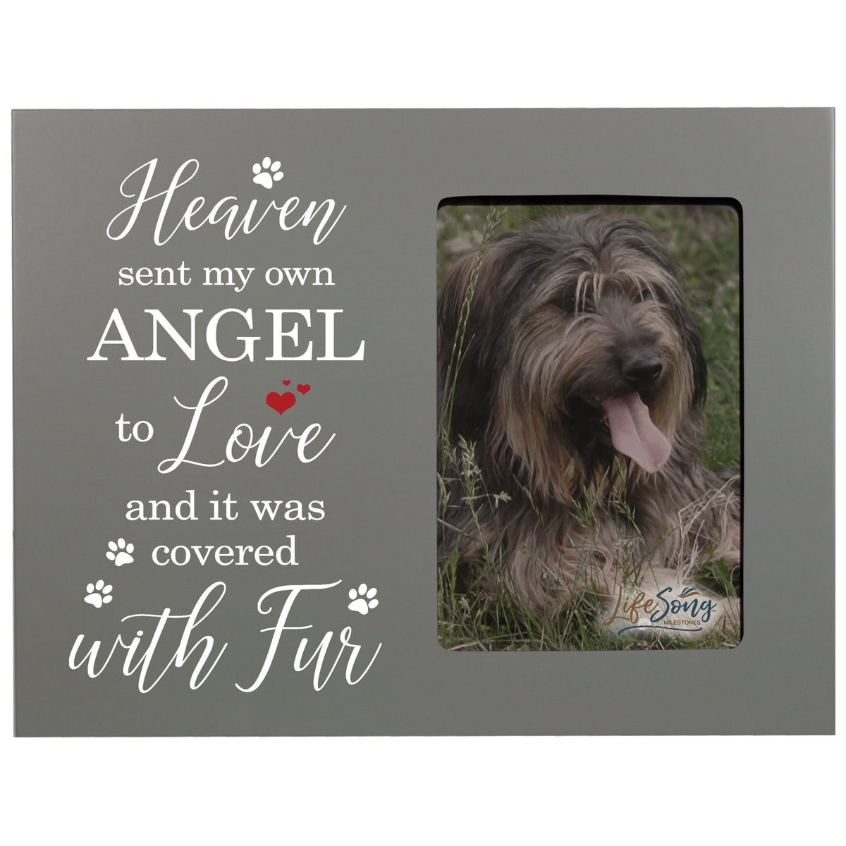 Pet Memorial Picture Frame - Heaven Sent My Own Angel - LifeSong Milestones