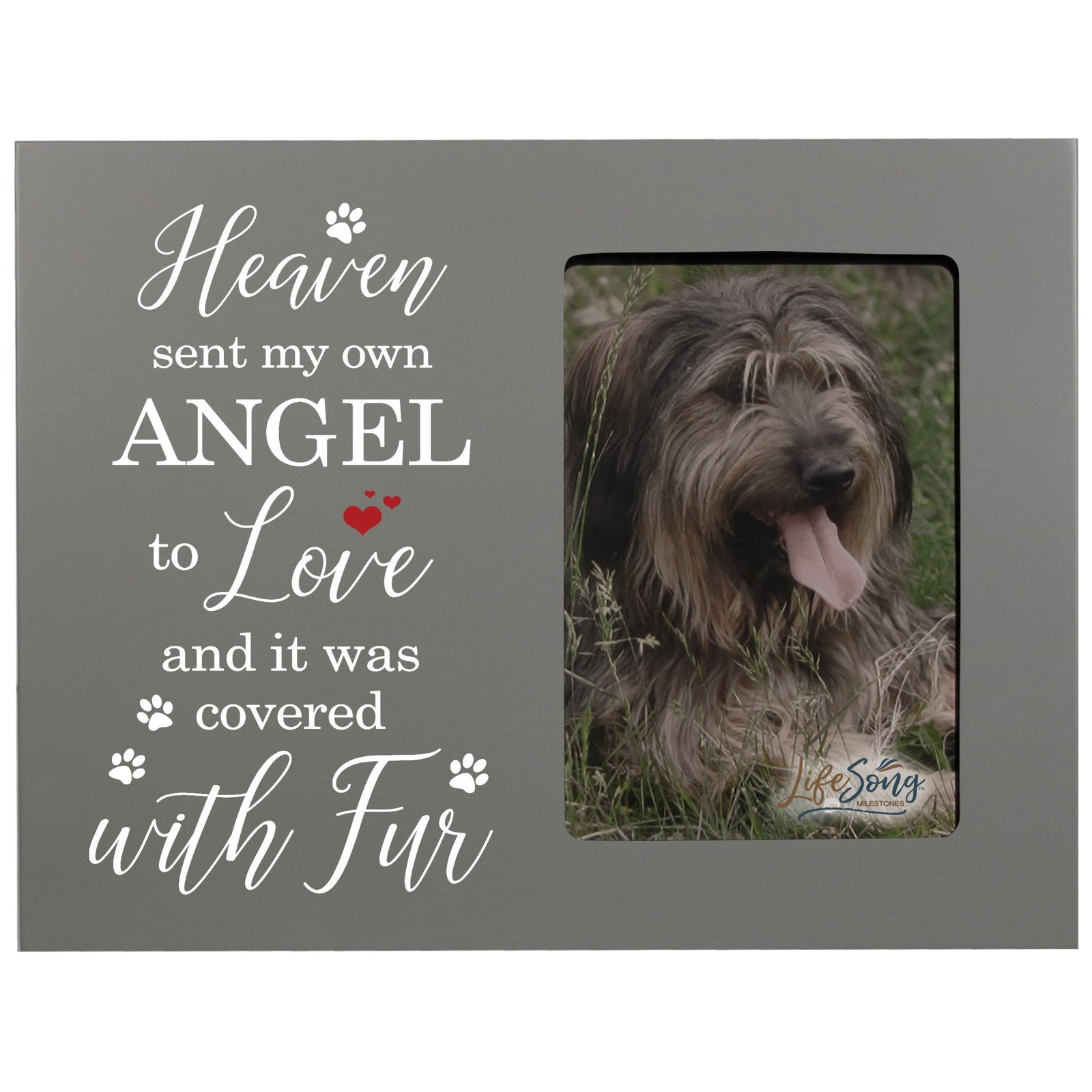 Pet Memorial Picture Frame - Heaven Sent My Own Angel - LifeSong Milestones