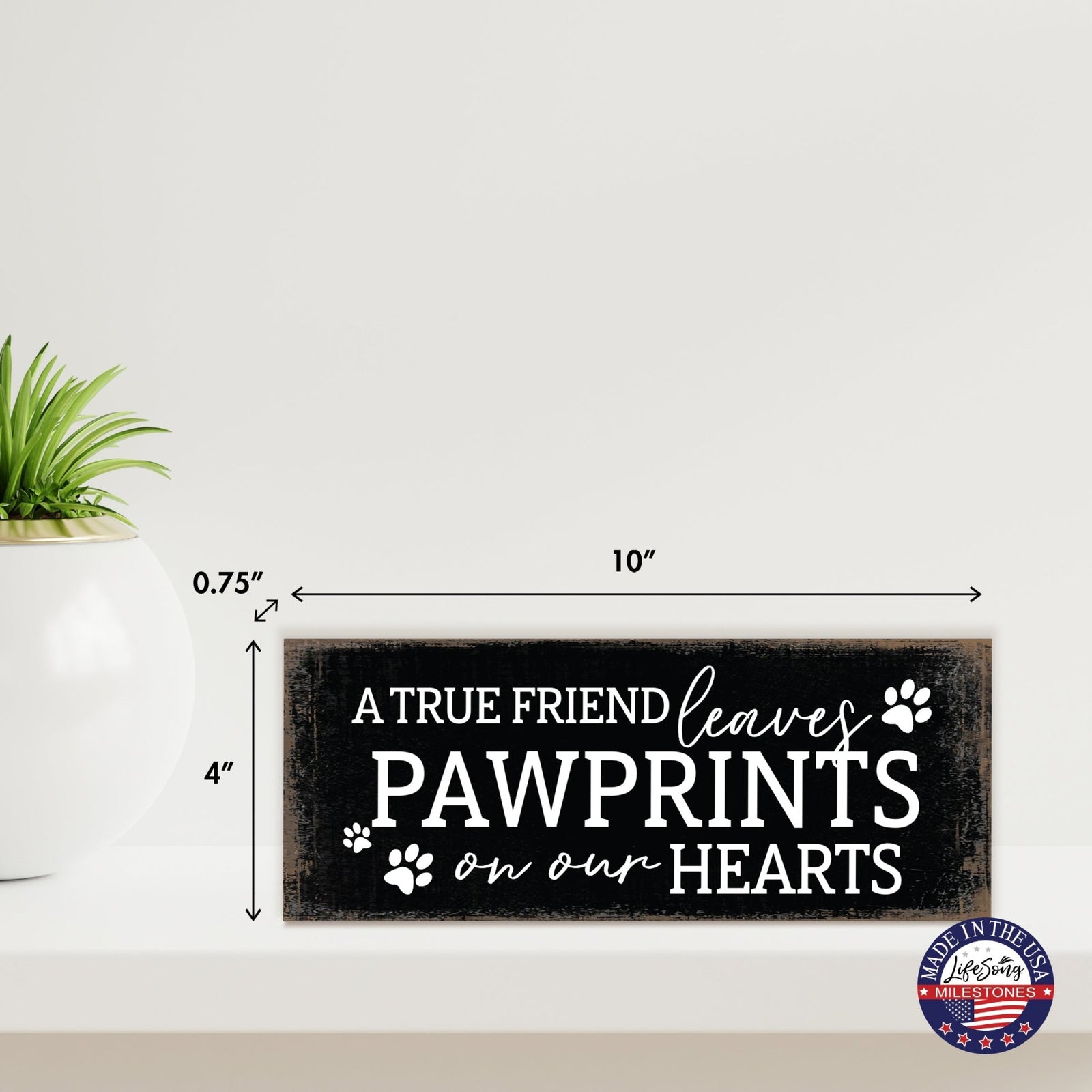 Pet Shelf Décor and Tabletop Signs Home Decor - LifeSong Milestones